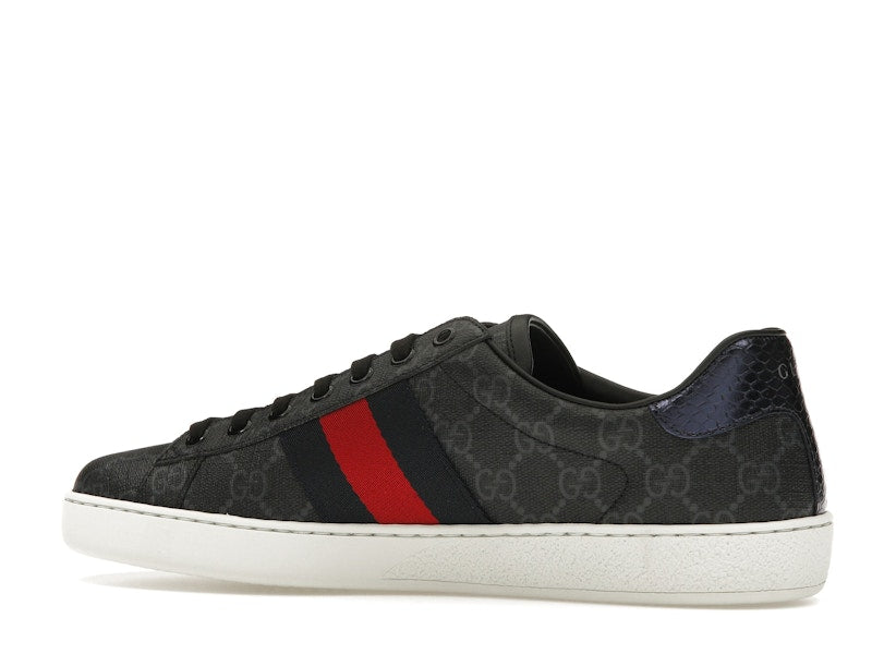 Gucci Ace GG Supreme Black - VOSneakers
