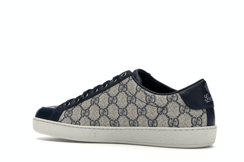 Gucci GG Supreme Low Navy - VOSneakers