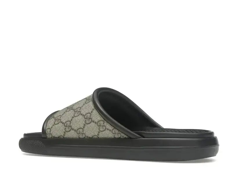 Gucci Persuit Supreme Slide Beige Ebony - VOSneakers
