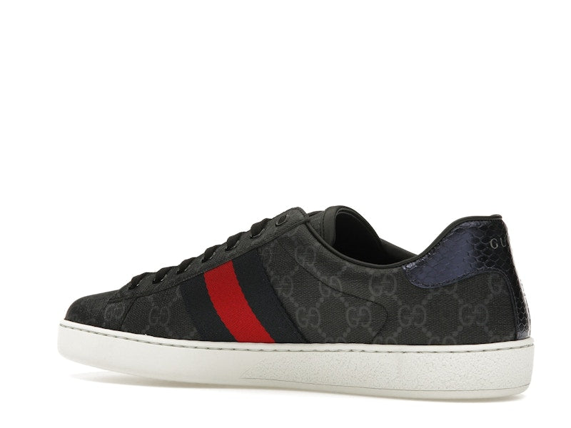 Gucci Ace GG Supreme Black - VOSneakers