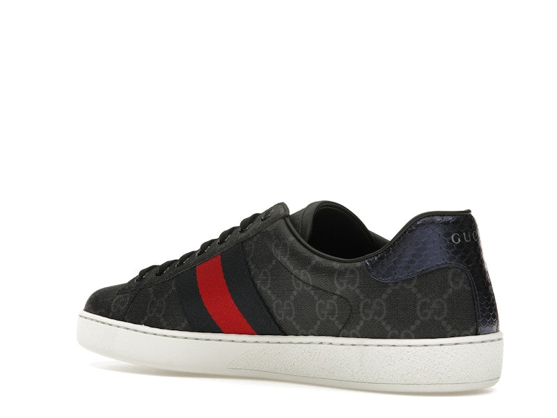 Gucci Ace GG Supreme Black - VOSneakers