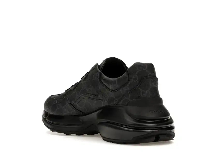 Gucci Rhyton Black GG Supreme Canvas - VOSneakers
