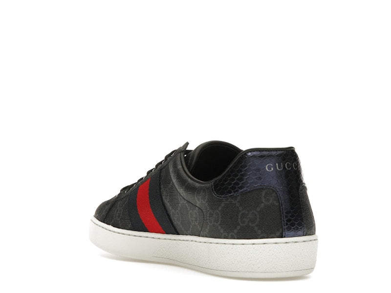 Gucci Ace GG Supreme Black - VOSneakers