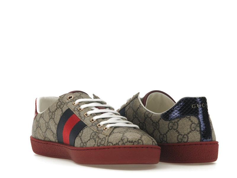 Gucci Ace GG Supreme Red - VOSneakers