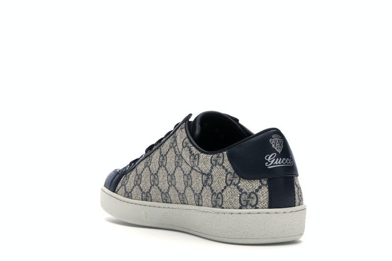 Gucci GG Supreme Low Navy - VOSneakers