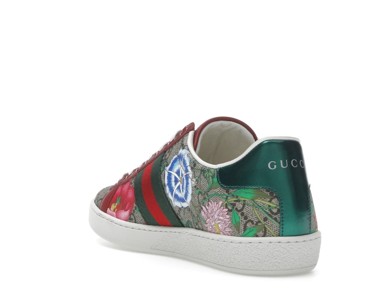 Gucci Ace Red GG Supreme (Women's) - VOSneakers