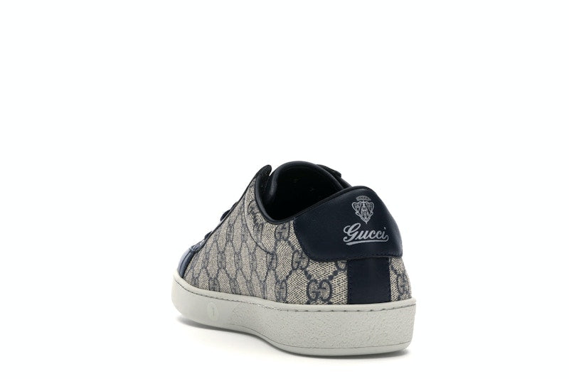 Gucci GG Supreme Low Navy - VOSneakers