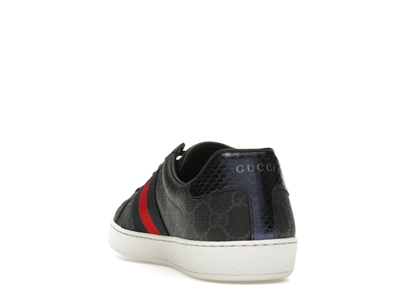 Gucci Ace GG Supreme Black - VOSneakers