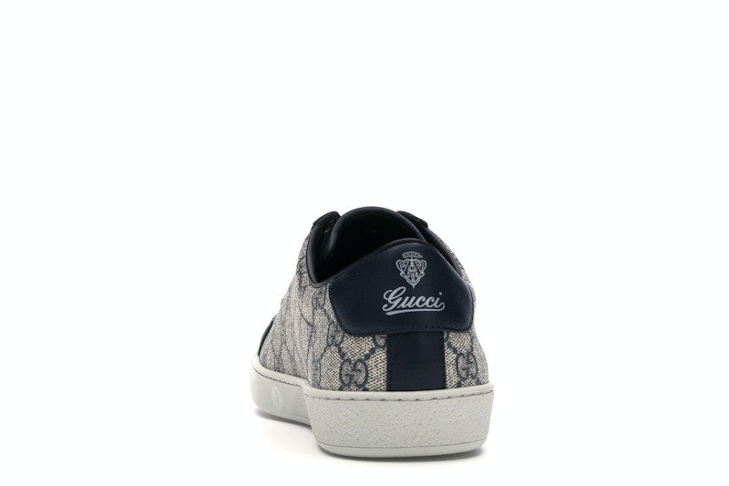 Gucci GG Supreme Low Navy - VOSneakers