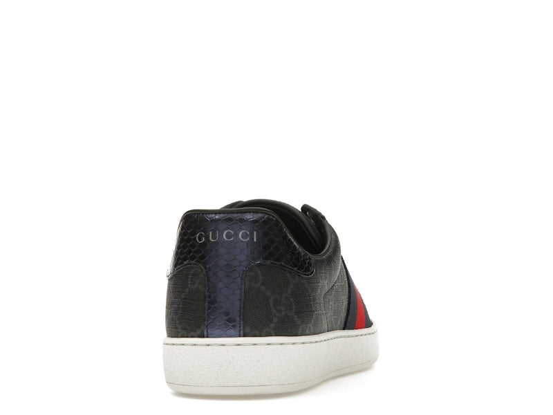 Gucci Ace GG Supreme Black - VOSneakers