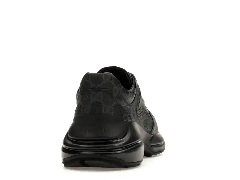 Gucci Rhyton Black GG Supreme Canvas - VOSneakers