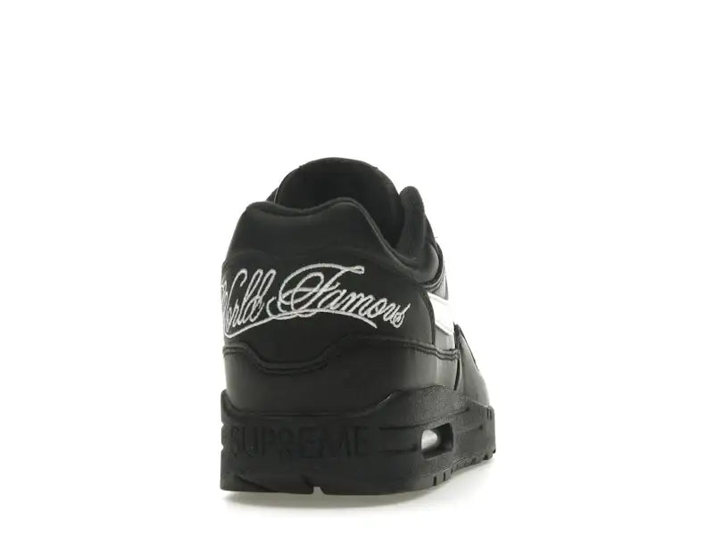 Nike Air Max 1 '87 SP Supreme Black White - VOSneakers