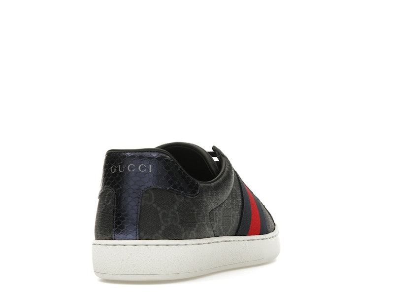 Gucci Ace GG Supreme Black - VOSneakers