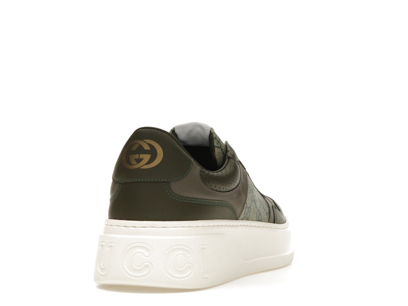 Gucci GG Supreme Sneaker Beige Green - VOSneakers