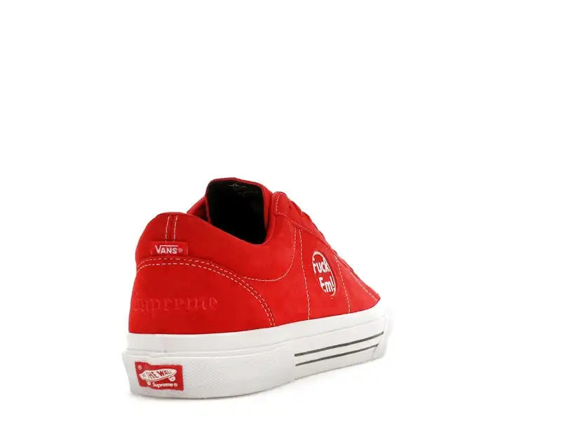 Vans Sid Supreme Fuck Em Red - VOSneakers