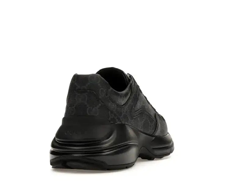 Gucci Rhyton Black GG Supreme Canvas - VOSneakers