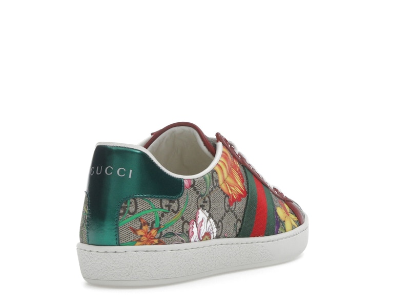 Gucci Ace Red GG Supreme (Women's) - VOSneakers