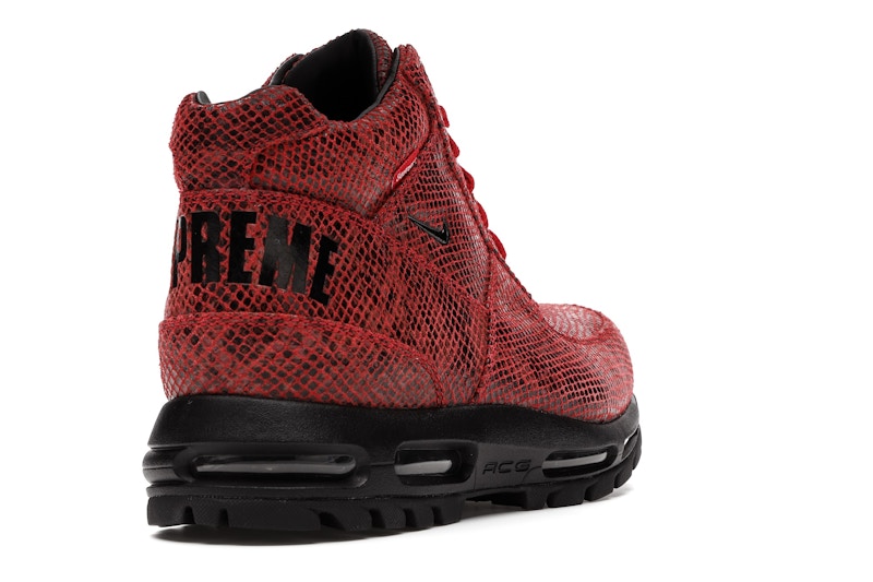 Nike Air Max Goadome Supreme Fire Red - VOSneakers