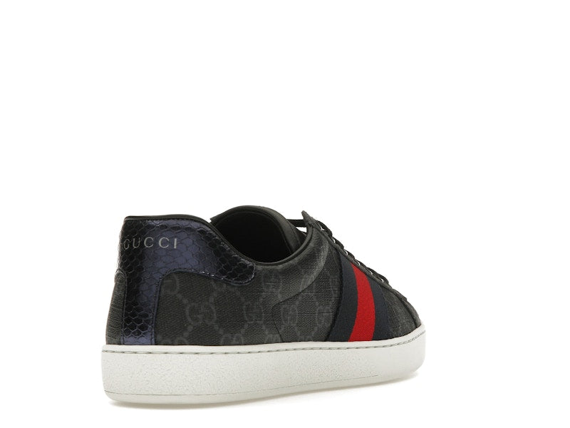 Gucci Ace GG Supreme Black - VOSneakers