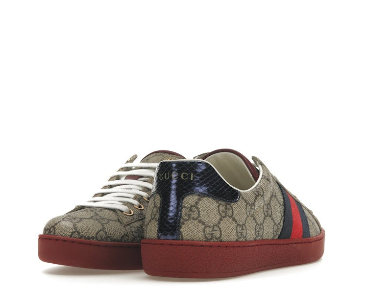 Gucci Ace GG Supreme Red - VOSneakers