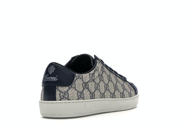 Gucci GG Supreme Low Navy - VOSneakers