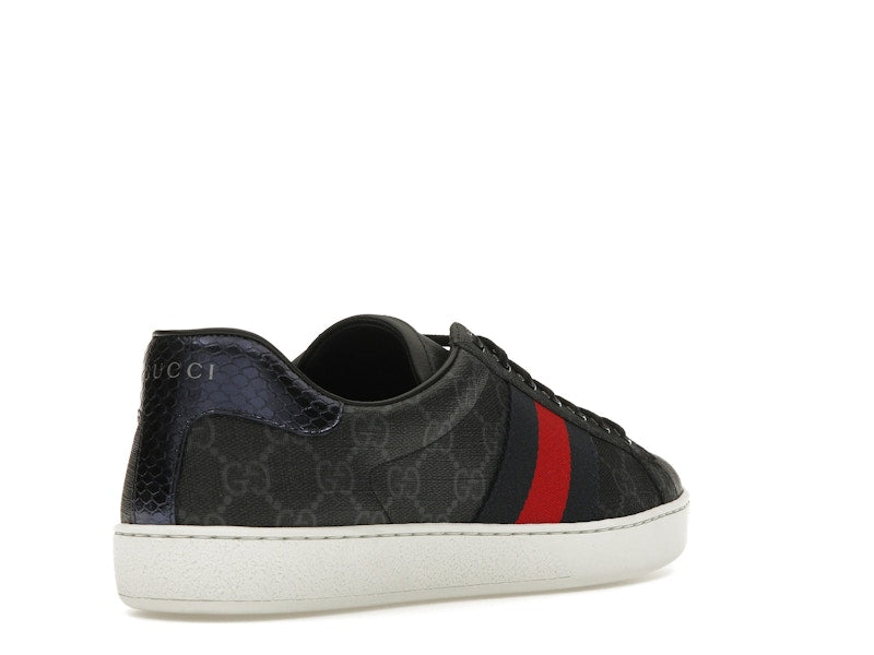 Gucci Ace GG Supreme Black - VOSneakers