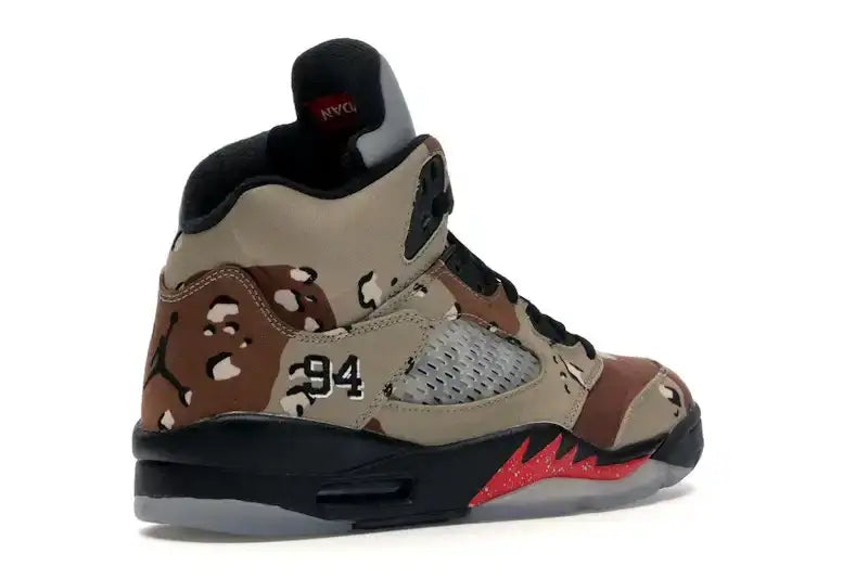 Jordan 5 Retro Supreme Desert Camo - VOSneakers