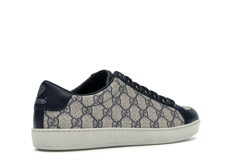 Gucci GG Supreme Low Navy - VOSneakers