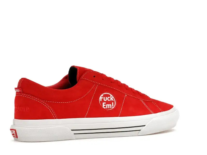 Vans Sid Supreme Fuck Em Red - VOSneakers