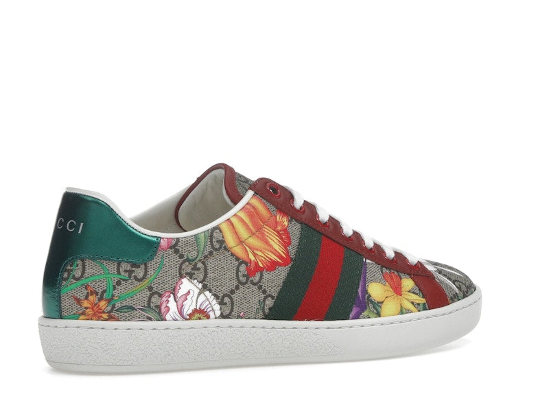 Gucci Ace Red GG Supreme (Women's) - VOSneakers