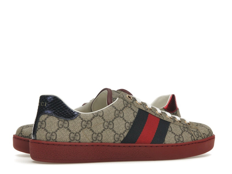 Gucci Ace GG Supreme Red - VOSneakers