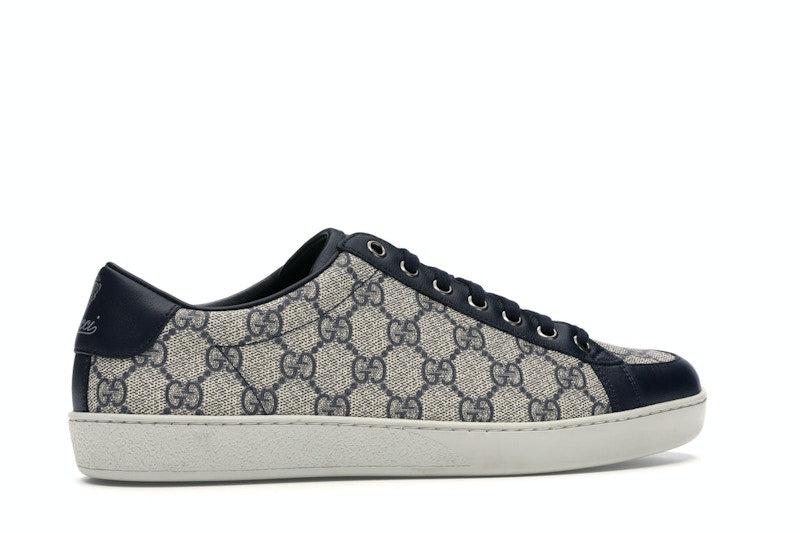Gucci GG Supreme Low Navy - VOSneakers
