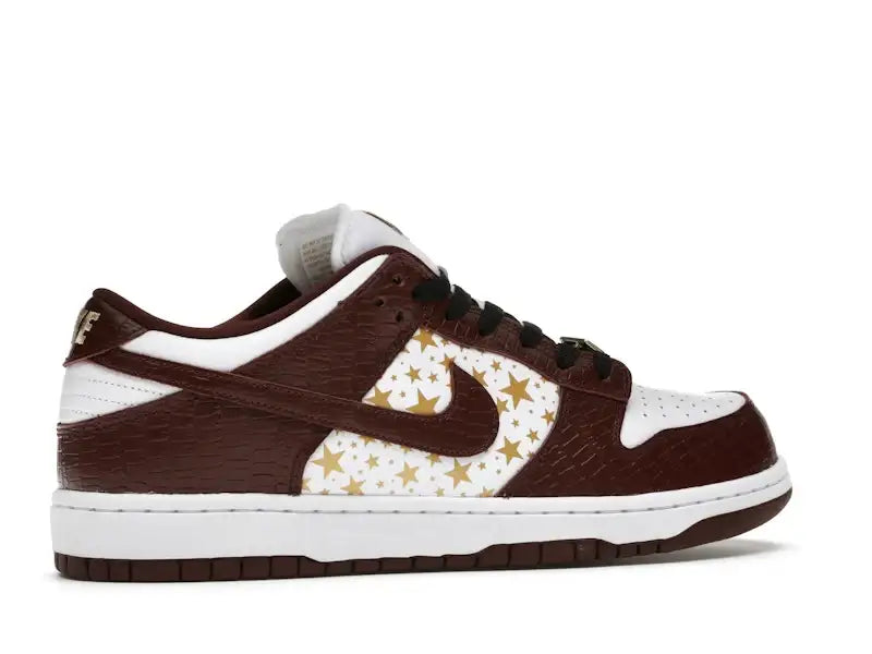 Nike SB Dunk Low Supreme Stars Barkroot Brown (2021) - VOSneakers