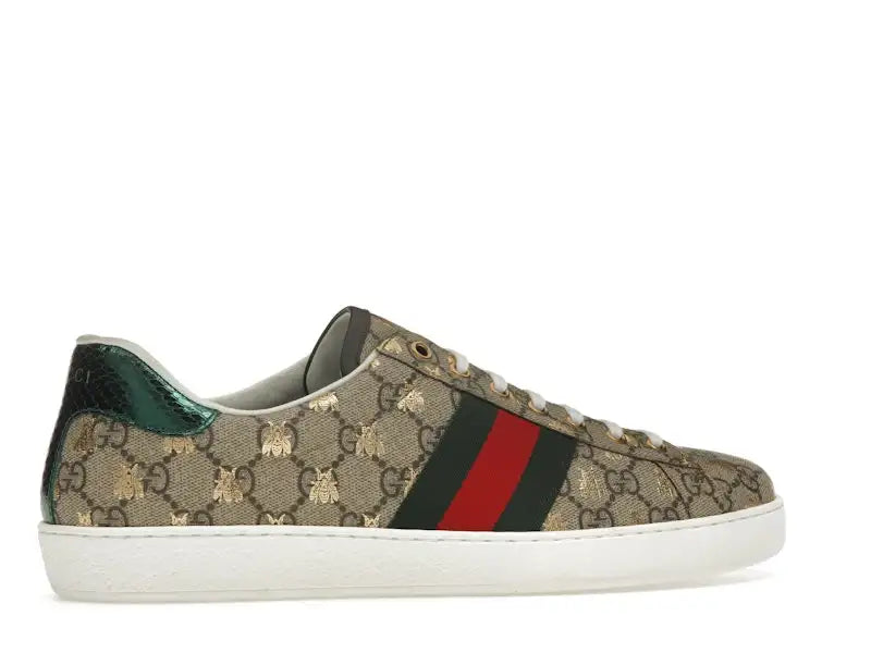 Gucci Ace Ebony Supreme Bees - VOSneakers
