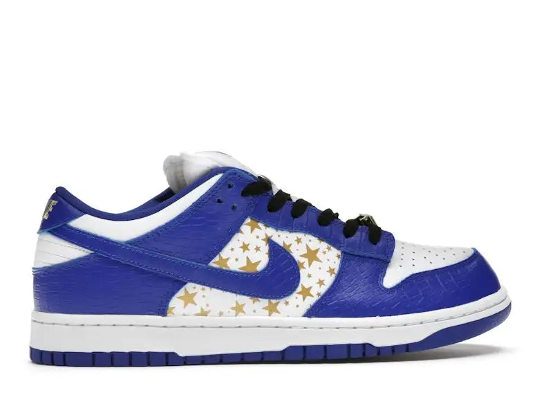Nike SB Dunk Low Supreme Stars Hyper Royal (2021) - VOSneakers