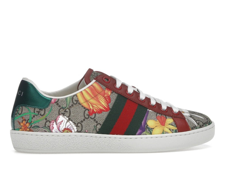 Gucci Ace Red GG Supreme (Women's) - VOSneakers