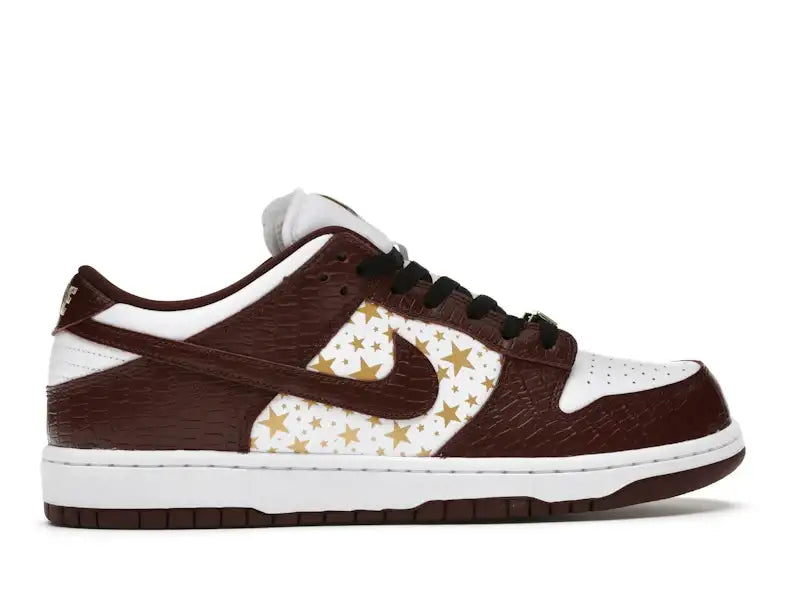 Nike SB Dunk Low Supreme Stars Barkroot Brown (2021) - VOSneakers