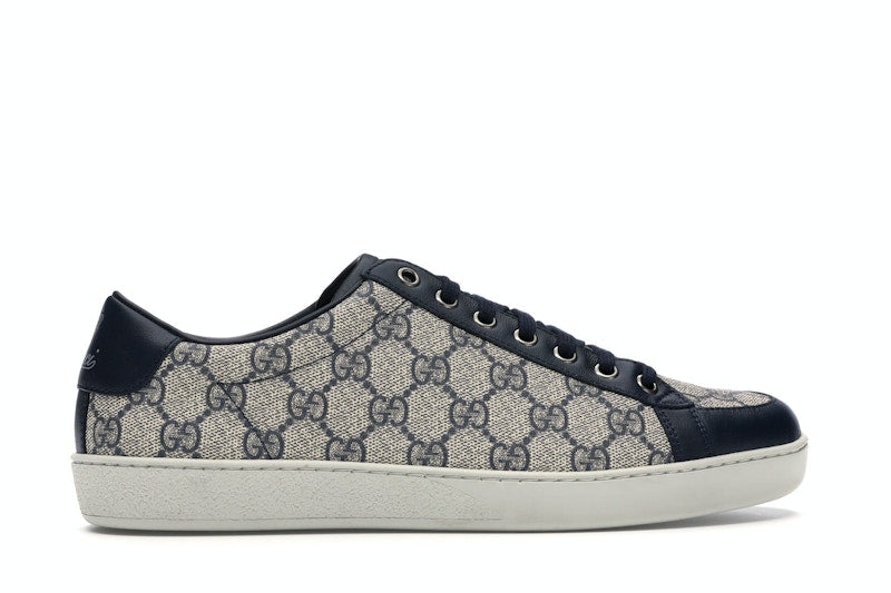 Gucci GG Supreme Low Navy - VOSneakers