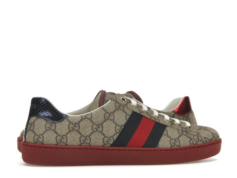 Gucci Ace GG Supreme Red - VOSneakers