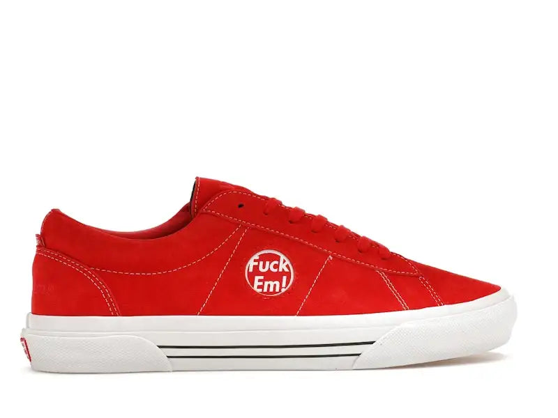 Vans Sid Supreme Fuck Em Red - VOSneakers