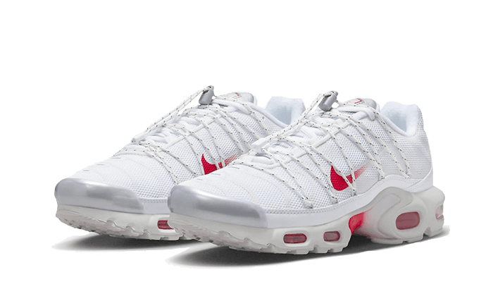 Air Max Plus Utility White Silver Red VOSneakers