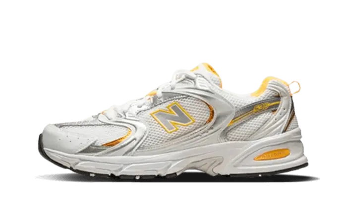 530 White Vibrant Apricot Silver Metallic VOSneakers