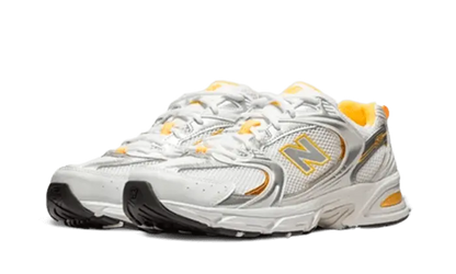 530 White Vibrant Apricot Silver Metallic VOSneakers