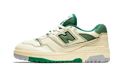 550 Aime Leon Dore Masaryk Community Gym Green VOSneakers