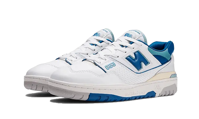 550 White Blue Groove VOSneakers