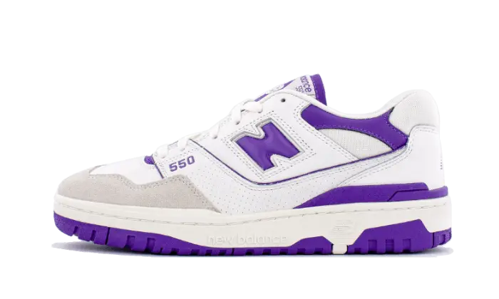 550 White Purple VOSneakers