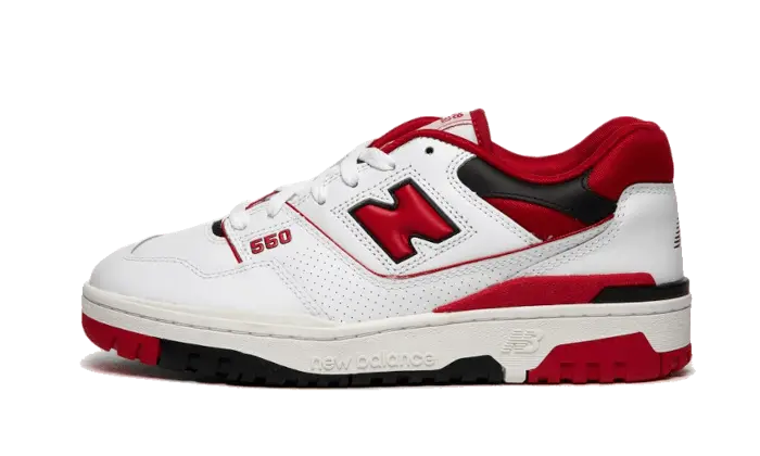 550 White Red VOSneakers