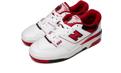 550 White Red VOSneakers