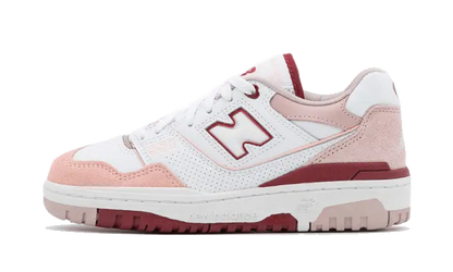 550 White Scarlet Pink VOSneakers