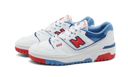 550 White True Red VOSneakers